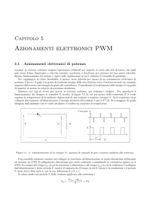 Azionamenti elettronici PWM