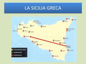 la colonizzazione greca