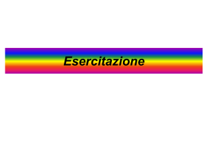 Esercitazione 1