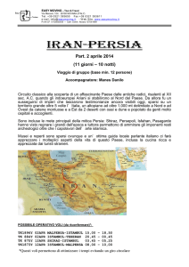 Iran Programma Completo