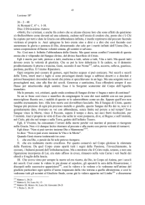 Lezione 18ª 26 - 2 - 48 Ai Romani C. 6° v. 1
