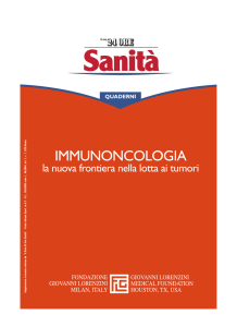 L`immunologia nello studio dei tumori: il tema e le potenzialità attuali