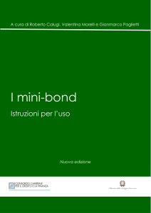 Mini-bond. Istruzioni per l`uso