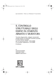 il controllo strutturale degli edifici in cemento armato e muratura