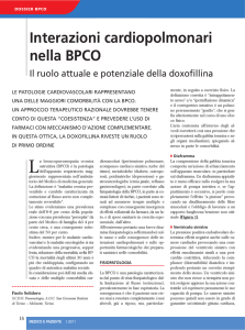 Interazioni cardiopolmonari nella BPCO