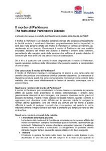 The facts about Parkinson`s Disease (Italian)
