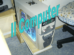 Il computer in dettaglio