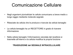 lezione 11 comunicazione cellulare