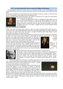 3.9.3 La forza di gravità: breve storia da Galileo ad Einstein.