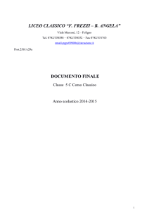 documento finale - Liceo Classico Foligno
