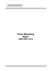 Piano Marketing Natini