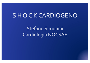 Shock cardiogeno - Simonini - 11 marzo 2017
