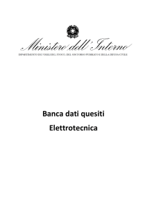 Elettrotecnica - Vigili del Fuoco