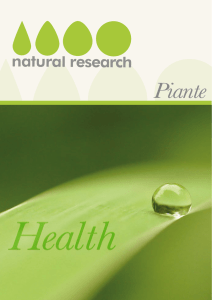 Piante - Natural Research Snc