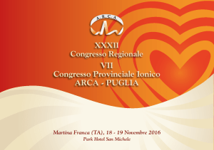 VII Congresso Provinciale Ionico ARCA - PUGLIA