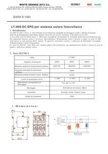 LT-40S DC SPD per sistema solare fotovoltaico