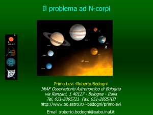 formazione solare ParteI - Osservatorio Astronomico di Bologna