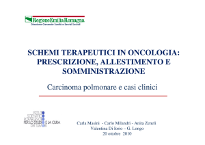 carcinoma del polmone e casi clinici - Salute Emilia