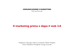 Il marketing prima e dopo il web 2.0