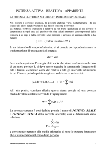 Potenza Attiva,Reattiva,Apparente