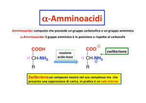 α-‐Amminoacidi