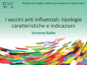 I vaccini anti influenzali: tipologie, caratteristiche e indicazioni