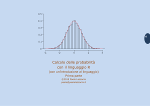 probabilità con il linguaggio R