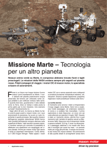 Missione Marte – Tecnologia per un altro pianeta