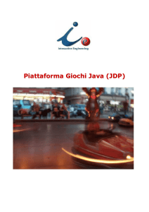 Piattaforma Giochi Java (JDP) - Interactive Engineering