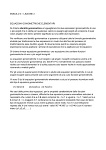 Equazioni goniometriche - IT AER. Ferrarin.gov.it