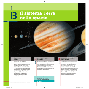 Il sistema Terra nello spazio