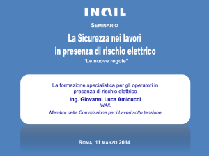 La formazione specialistica per gli operatori in presenza di