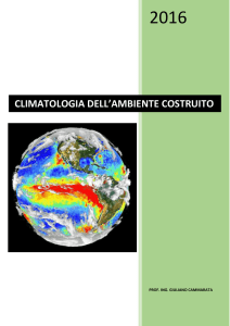 climatologia ambiente costruito