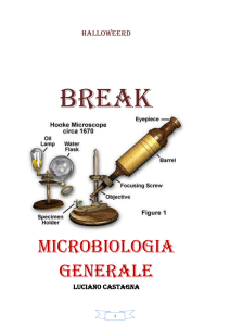 MICROBIOLOGIA GENERALE