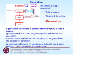 Radiologia Siemens Alimentazione I