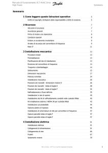 Sommario 1 Come leggere queste Istruzioni operative 2