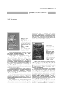 WHO Publications/Annali/Vol. 41 n. 1 2005 [PDF