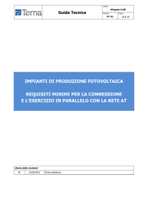 impianti di produzione fotovoltaica requisiti minimi per la