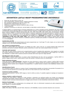 ADVANTECH LabTool 48UXP PROGRAMMATORE UNIVERSALE