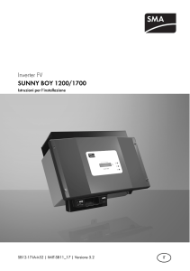 Inverter FV SUNNY BOY 1200/1700 - Istruzioni per l