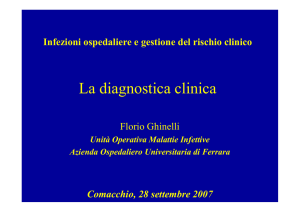 08 - Ghinelli - La diagnostica clinica