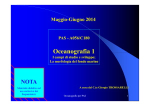Oceanografia 1 per PAS-056