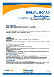 Isolval Board - Valli Zabban S.p.a.