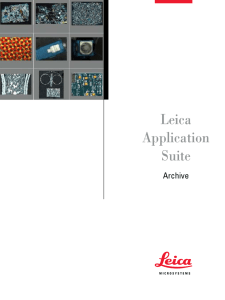 Leica Application Suite