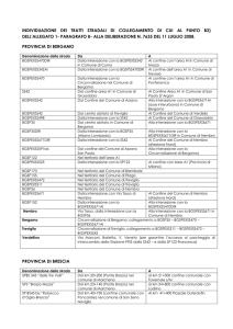 Stradario Regione - Comune di Vimercate