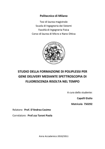 STUDIO DELLA FORMAZIONE DI POLIPLESSI PER GENE