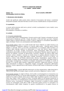 ABANO TERME Classe 1 AL Anno Scolastico 2008/2009