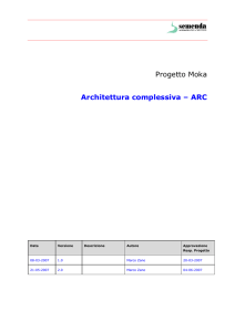 Progetto Moka Architettura complessiva – ARC