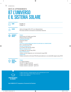 L`universo e il sistema solare - Campus