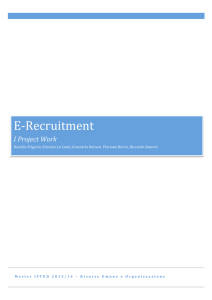 E-‐Recruitment